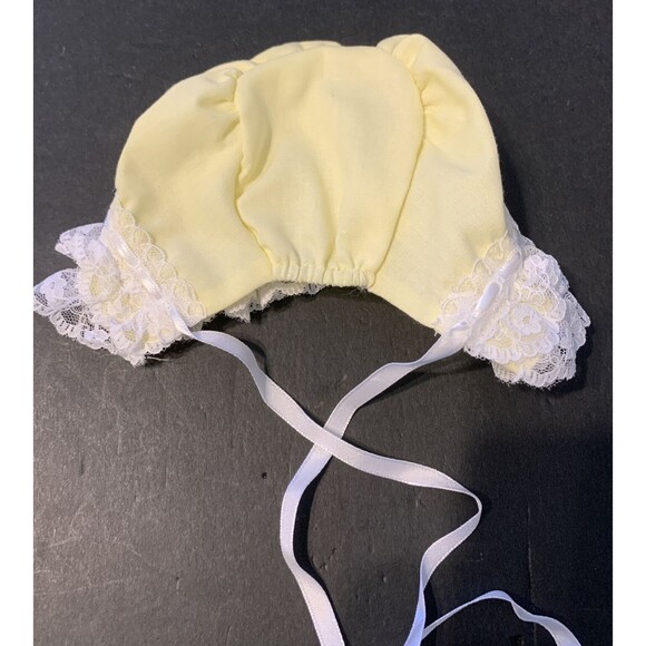 AshtonDrake Baby’s First Outing Outfit – Yellow Lace Gown Set – Vintage – New - Picture 11 of 13